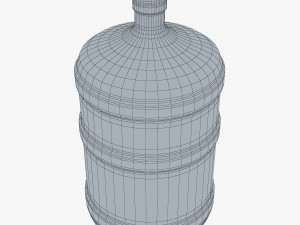 water bottle container v 2 Model 3D
