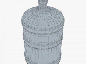 water bottle container v 2 3D Model