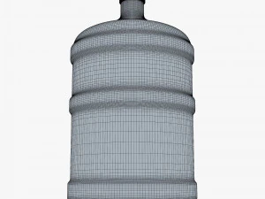 water bottle container v 2 3D Model