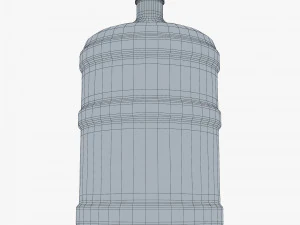 water bottle container v 2 3D Model