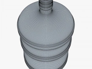 water bottle container v 2 3D Model