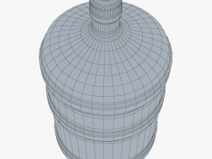 water bottle container v 2 Model 3D