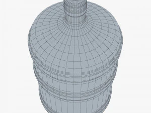 water bottle container v 2 3D Model