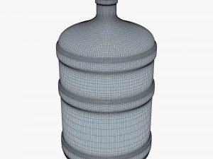 water bottle container v 2 3D Model
