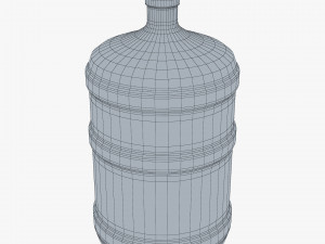 water bottle container v 2 Model 3D
