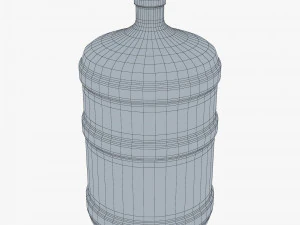 water bottle container v 2 3D Model