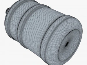 water bottle container v 2 3D Model