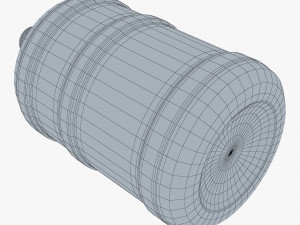 water bottle container v 2 Model 3D