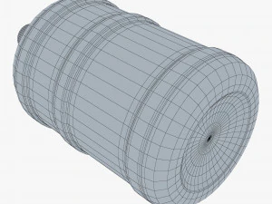 water bottle container v 2 3D Model