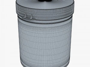 medicine pill bottle v 1 3D Model