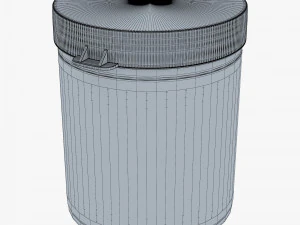 medicine pill bottle v 1 3D Model