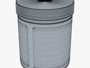 medicine pill bottle v 1 Modèle 3D
