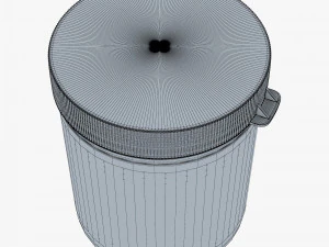 medicine pill bottle v 1 3D Model