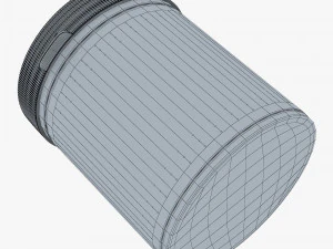 medicine pill bottle v 1 3D Model