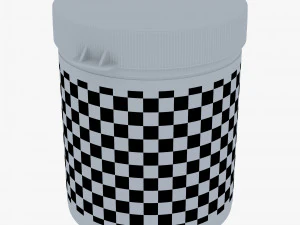 medicine pill bottle v 1 3D Model