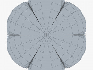 hot air balloon paper v 1 3D Model