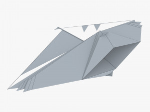 boat paper v 1 3D Model