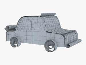 car sedan paper v 1 3D Model