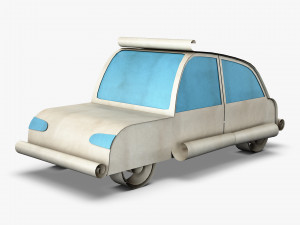 car hatchback paper v 1 Modelo 3D