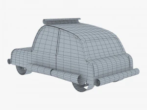 car hatchback paper v 1 3D Model