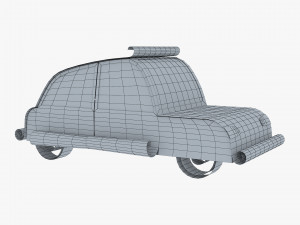 car hatchback paper v 1 3D 模型