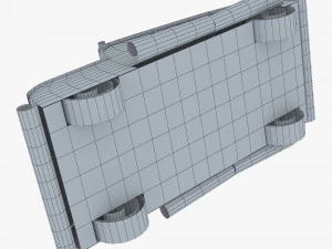 car hatchback paper v 1 3D Model