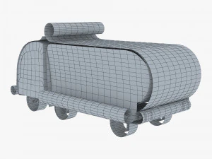 truck box paper v 1 3D Model