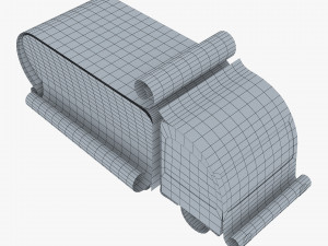 truck box paper v 1 3D Model