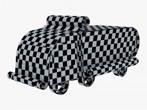 truck box paper v 1 3D Model