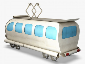 tram paper v 1 3D Model