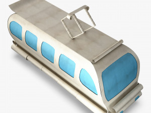 tram paper v 1 3D Model