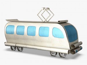 tram paper v 1 3D Model