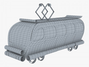 tram paper v 1 3D Model