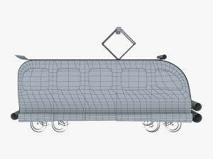 tram paper v 1 3D Model