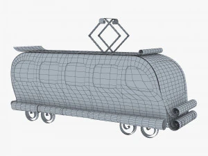 tram paper v 1 3D Model