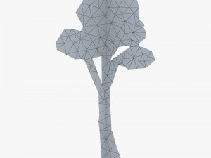 fagaceae tree paper v 1 3D Model