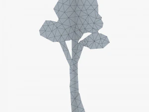 fagaceae tree paper v 1 3D Model