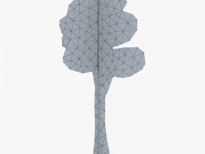 fagaceae tree paper v 1 3D Model