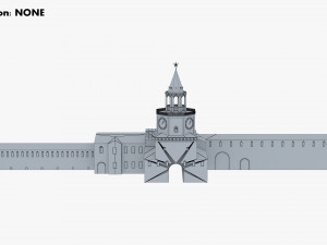 antique building paper v 1 Modelo 3D