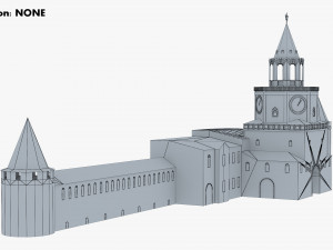 antique building paper v 1 Modelo 3D