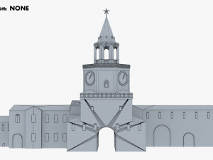 antique building paper v 1 Modelo 3D