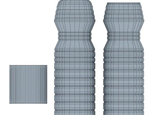 oil bottle collection 3D Model
