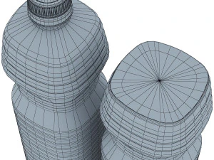 oil bottle collection 3D Model