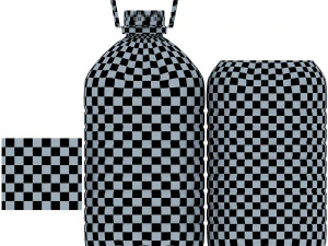 oil bottle collection 3D Model
