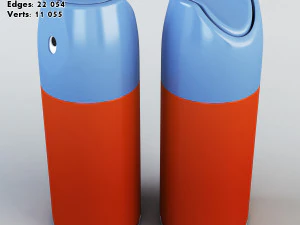 spray can collection volume 1 3D Model