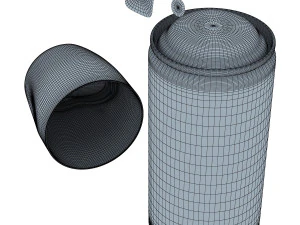 spray can collection volume 1 3D Model