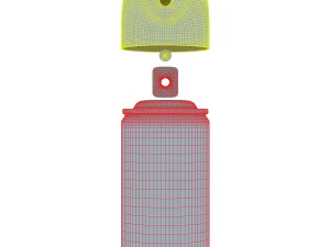 spray can collection volume 1 3D Model
