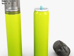 spray can collection volume 1 3D Model
