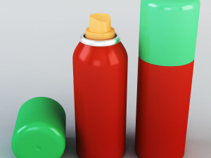 spray can collection volume 1 Model 3D