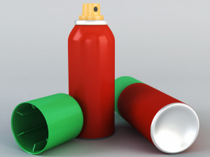 spray can collection volume 1 Model 3D